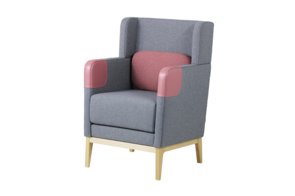 Isla armchair with high back